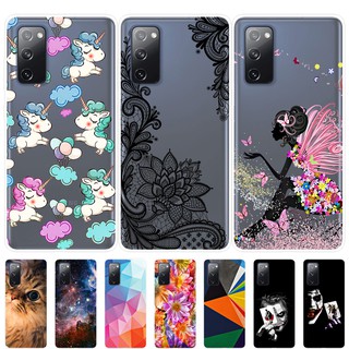 เคสสำหรับ Samsung Galaxy S20 FE เคสซิลิโคน Soft Back Cover Samsung S20 FE 5G Case Silicone เคส