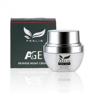 FEELIS AGE REVERSE NIGHT CREAM ครีมบำรุงกลางคืน ต้าน-ลด ริ้วรอย