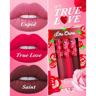 Lime Crime รุ่น True Love collection ของแท้ ไซส์ปกติ ในราคาสุดคุ้ม