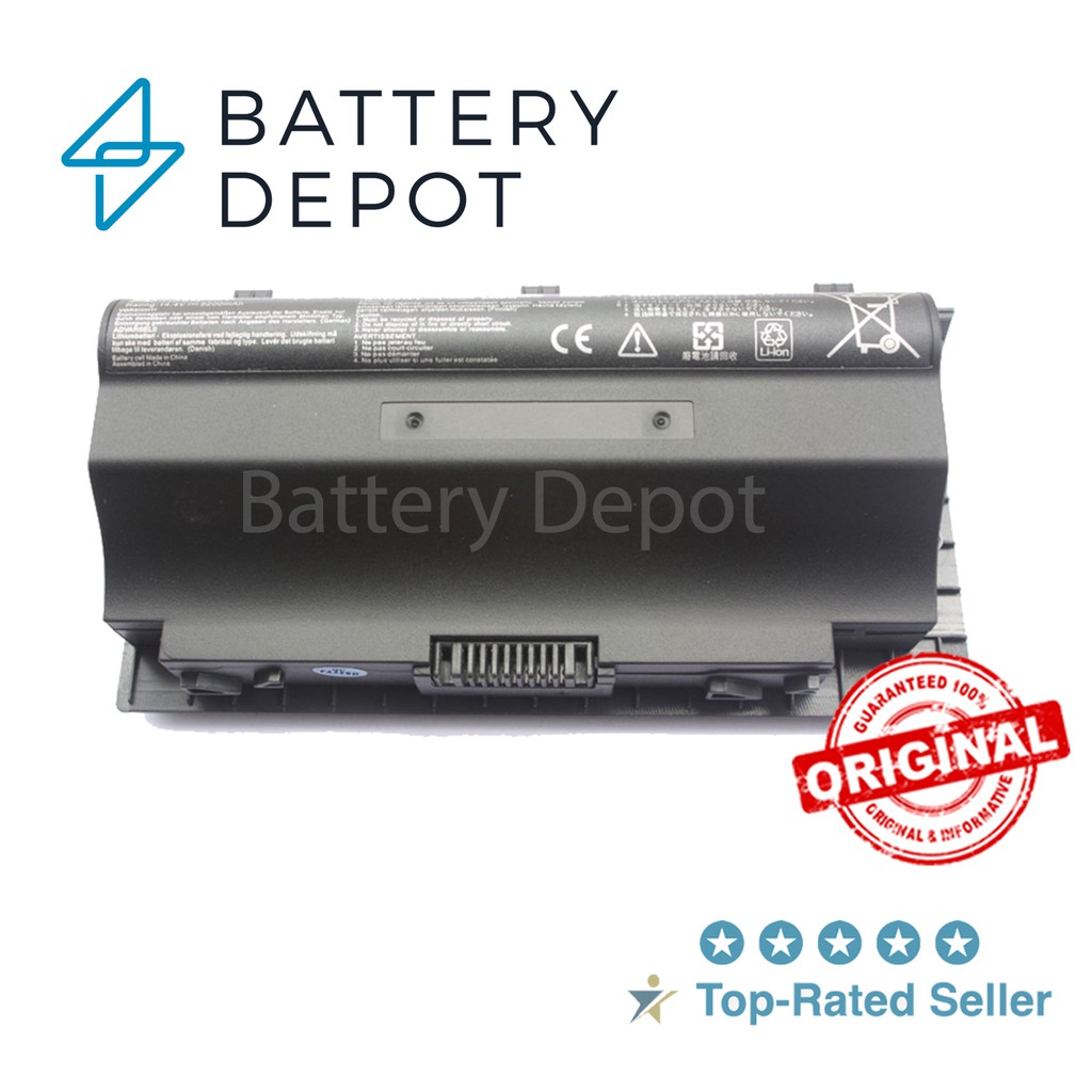 Asus แบตเตอรี่ ของแท้ รุ่น A42-G75 (สำหรับ Asus ROG G75, G75 3D Series) Asus Battery Notebook แบตเตอ