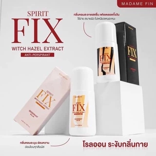 แท้/พร้อมส่ง โรลออนมาดามฟิน ระงับกลิ่นดีมาก Madame Fin Fix Witch Hazel Extract 50ml.