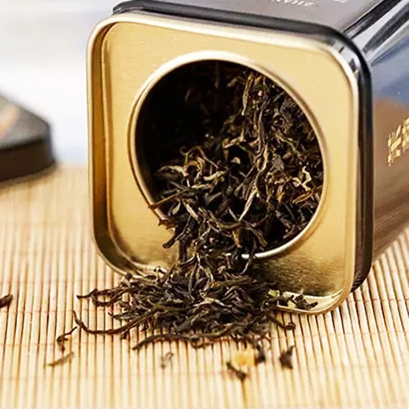 ☊Zhang Yiyuan Jasmine Tea Small Canned 50g Black Can 2020 Strong Flavor