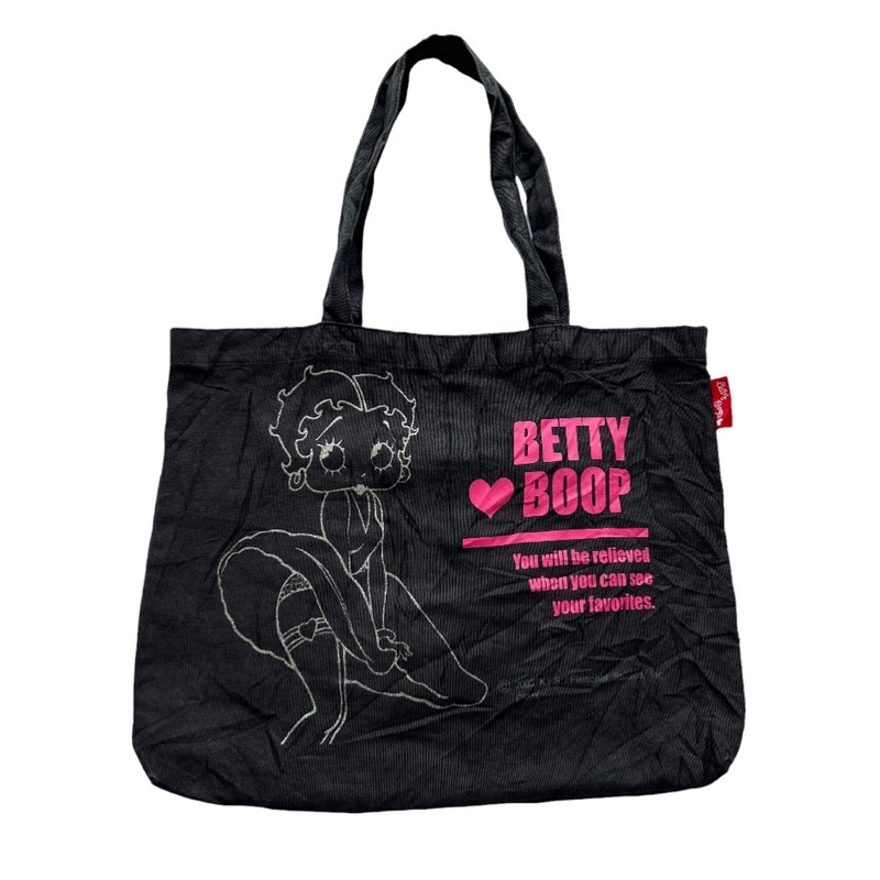Betty boop กระเป๋าสะพายไหล่ เบ็ตตี้ บู๊พ วินเทจ