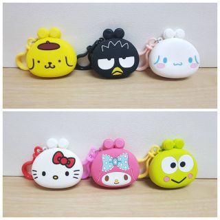 พวงกุญแจใส่เหรียญซิลิโคนsanrio
ขนาด 2.5×3 cm