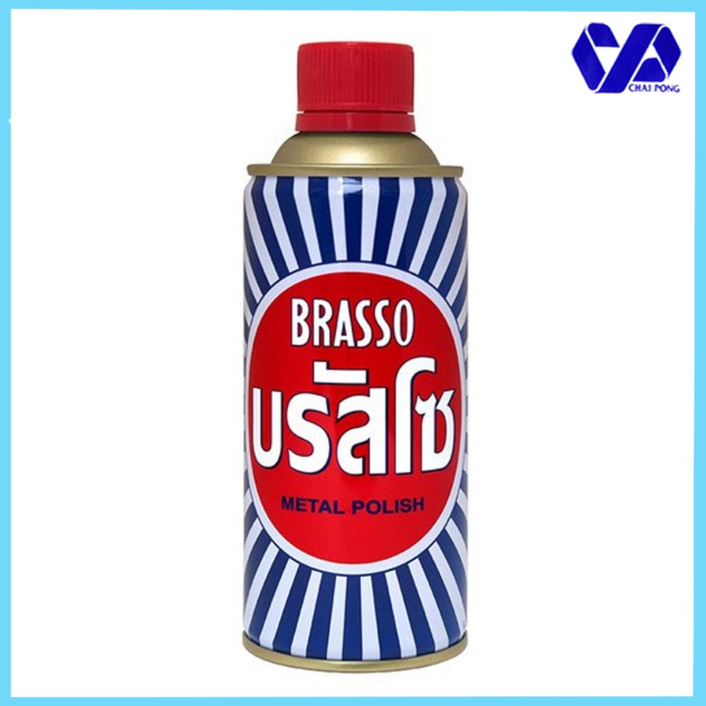 Brasso บรัชโซ ผลิตภัณฑ์ขัดโลหะ ขนาด 400 ml.