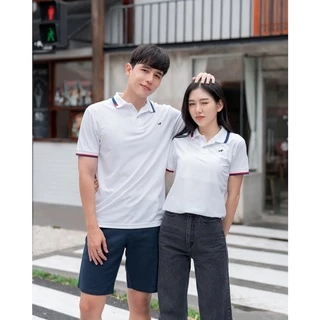 เสื้อโปโล BULLTUS BRAND สีขาว Mini Collection มี XXL