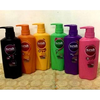 ซันซิล Sunsilk Shampoo &amp; Conditioner  แชมพู 350มล./ครีมนวด350มล.