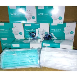 ✅✅✅ สินค้าพร้อมส่งไม่ต้องรอครับ✅✅✅ Welcare Level 3 หน้ากากทางการแพทย์ กรอง 4 ชั้น ❤️❤️❤️