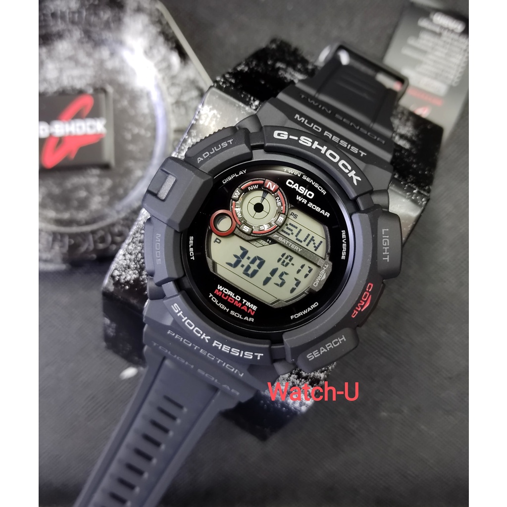 นาฬิกา CASIO G-SHOCK MUDMAN รุ่น G-9300-1 รับประกันศูนย์ CMG 1 ปี