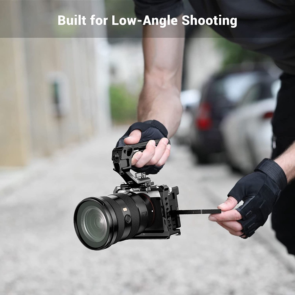 Smallrig ที่จับด้านบนกล้อง อุปกรณ์เสริม สําหรับรางรถไฟ NATO(Lite)3766