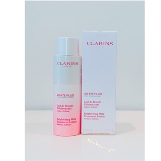 โลชั่น น้ำนม ปรับผิวสว่างใส Clarins White Plus Brightening Milk Treatment Lotion / 200 ml