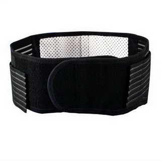 PlusSlim Lumbar support เข็มขัดรัดกระชับเอวด้านหลัง (Black)