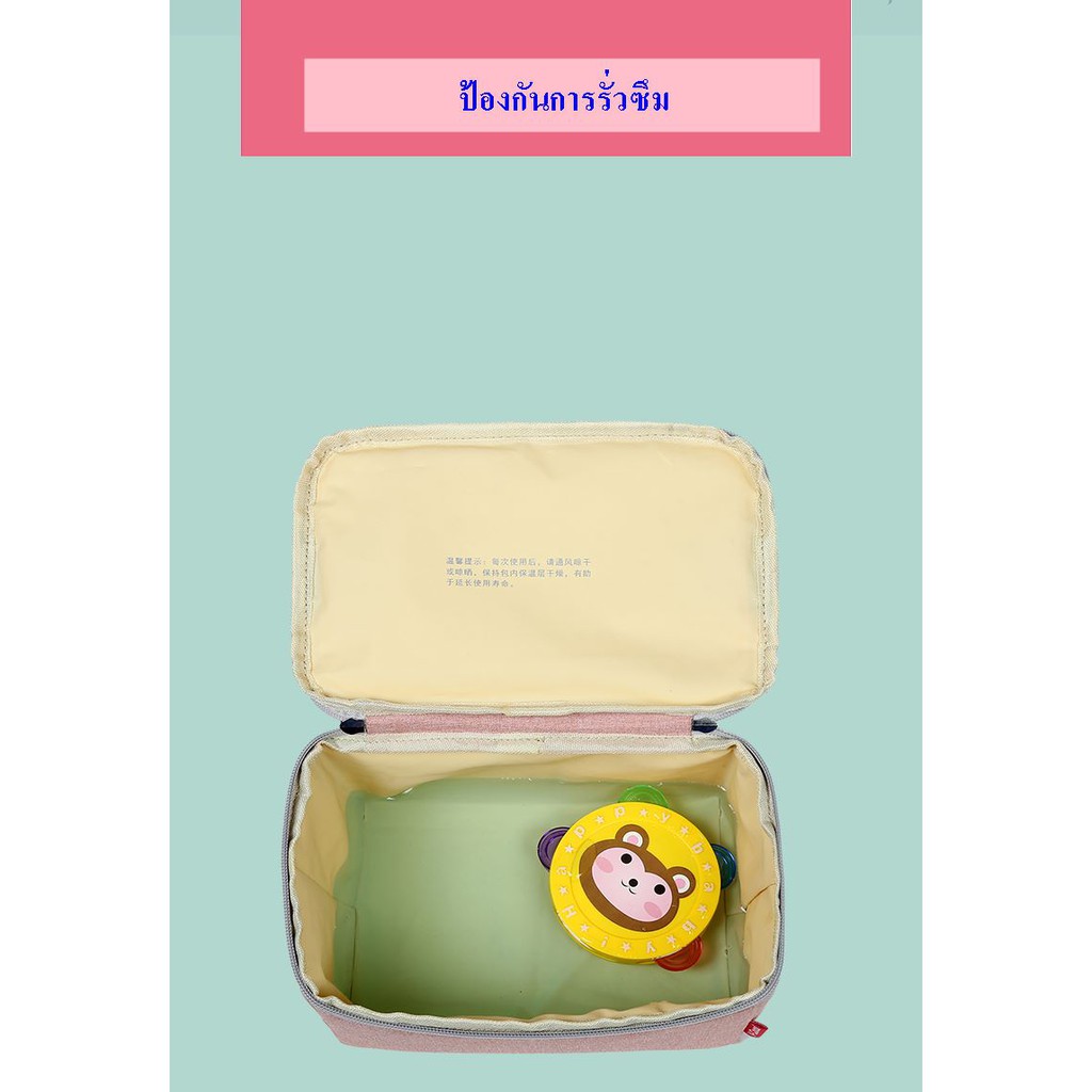 กระเป๋าเก็บความเย็น v-coool รุ่น portable cooler bag เก็บอุณหภูมิ เก็บนมแม่ ใส่ขวดนม - รูปที่ 2