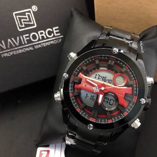 NAVIFORCE(นาวีฟอส)   
🚥 กันน้ำ   
🚥 ดิจิตอล อนาล็อค
🚥 ตั้งปลุก จับเวลา
🚥 มีวันที่ สัปดาห์ เดือน ไฟ
🚥 ขนาด 45mm