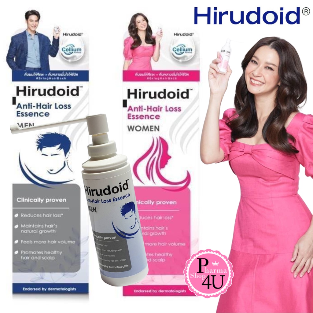 Hair Treatment 480 บาท Hirudoid Anti Hair loss essence ฮีรูดอยด์ แอนตี้ แฮร์ลอส เอสเซนส์ 80ML ( สูตร Men ผู้ชาย / สูตร Women ผู้หญิง ) Beauty