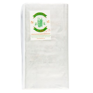 ถุงพลาสติกใส 10x15 นิ้ว (แพ็ค 1 กก.) 10x15 inch clear plastic bag (1 kg pack)