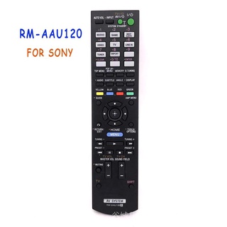 ใหม่ รีโมตคอนโทรล RM-AAU120 แบบเปลี่ยน สําหรับตัวรับสัญญาณเสียงวิดีโอ AV SONY Home STR-KS380 HT-CT550 RM-AAU104