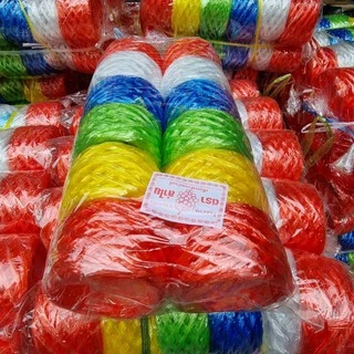 ขายส่ง 12 ม้วน เชือกฟางอย่างดี เชือกฟางพลาสติก