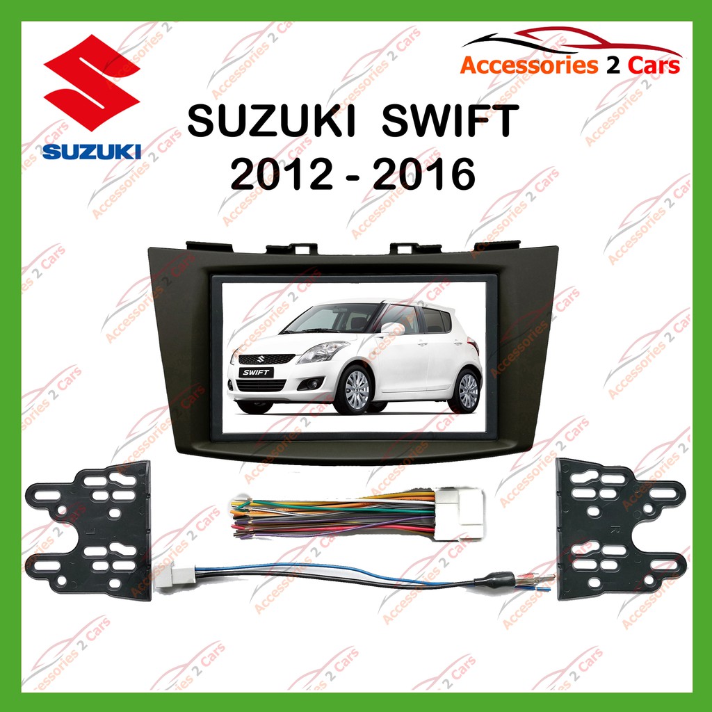 หน้ากากวิทยุรถยนต์  SUZUKI SWIFT Eco สำหรับ 7 นิ้ว ปี 2012 รหัส NV-SU-004