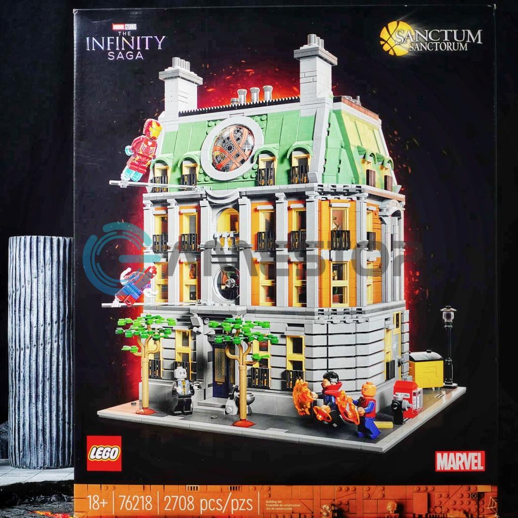 Lego Marvel 76218 Sanctum Sanctorum Doctor แปลกใน Multiverse of Madness LGMV02 ประกอบของเล ่ น