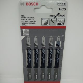 ใบเลื่อยจิ๊กซอ BOSCH (T111C) 1แผง