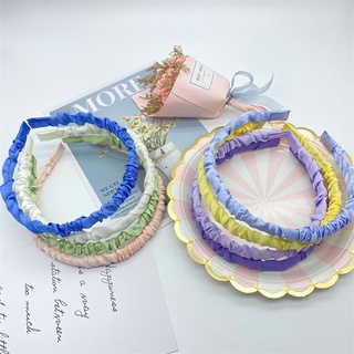 [hairband] ที่คาดผม ผ้าแคนวาส ขนาดใหญ่ หลากสี สไตล์เกาหลีวินเทจ