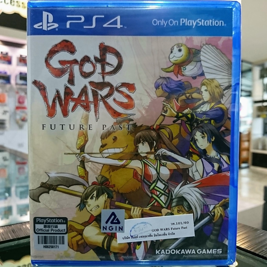 (Z3,EN) มือ1 God Wars Future Past แผ่นเกม PS4 มือสอง แผ่นPS4 (Turn Base RPG)