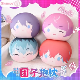 หมอนตุ๊กตานุ่มรูปการ์ตูนอนิเมะน่ารัก Anime Division Rap Battle Hypnosis Mic Yamada Ichiro Short Plush Doll Dango Pillow Cute Toys Cushion Cartoon Xmas Birthday Gifts