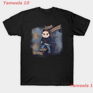 Yameela 10 2022 เสื้อยืดแขนสั้นพิมพ์ลาย Spn Kawaii Dean สําหรับผู้ชาย sale