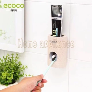 ECOCO เครื่องบีบยาสีฟันอัตโนมัติ ติดตั้งง่าย ไม่เจาะผนัง วัสดุธรรมชาติ E1703