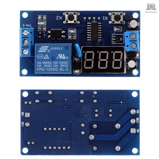 โมดูลสวิทช์ควบคุมการตั้งเวลา relay cycle dc 12v