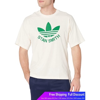 Adidasเสื้อยืดกีฬา Adidas Originals Mens Trefoil Stan Tee AdidasPopular T-shirts