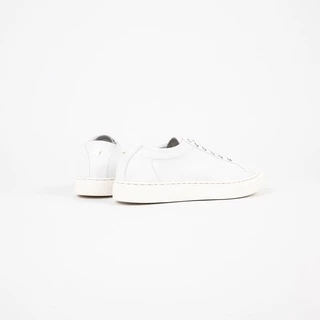 Moonlife Life Sneaker III - White รองเท้าหนังวัวแท้ รองเท้าสนีกเกอร์