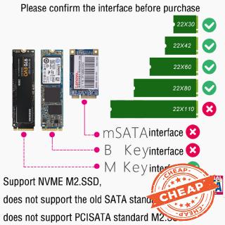 NVME M . 2 Enclosure Type-C 3.1 Mobile HDD Box HDD Case Type C 3.1 ASM 2362 M 2.1 PCIe SSD PCI-E