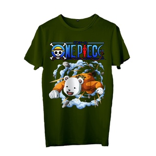 ROUND คอลูกเรือDearyouindonesia - bepo one piece V1 เสื้อยืด ผ้าฝ้าย แขนสั้น พิมพ์ลาย 30s-4XL