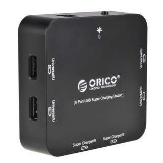 (ลดล้างสต๊อก)Orico DCP-6U : 6Port USB Super Charger