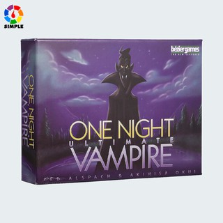 เกมกระดานแวมไพร์ของเล่นสำหรับเด็ก One Night Ultimate Vampire Card Game