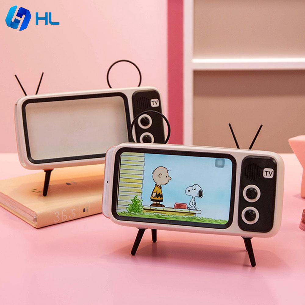 Wireless Bluetooth Stereo Speaker FM AUX Radio USB TF Alarm Clock LCD Display HL