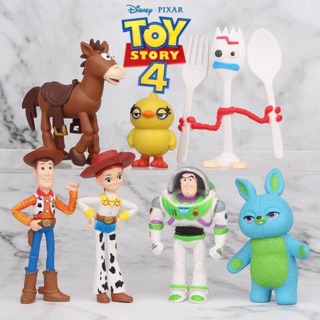 โมเดลพีวีซี Toy Story 4 เซต 7 ตัว