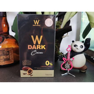 W DARK COCOA ดับเบิ้ลยู ดาร์กโกโก้ ของวิงค์ไวท์ WINK WHITE ไม่มีน้ำตาล โกโก้ลดน้ำหนัก อร่อยเข้มข้น อิ่มนาน