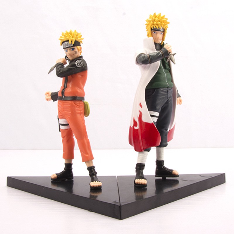 2 ชิ้น/เซ็ต 16-18 ซม.Naruto Shippuden Boruto Uzumaki Naruto Anime Action Figureรุ่น Seventh Hokage ร