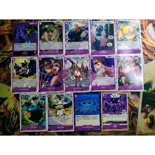 One Piece Card Game OP02 ( Single Card สีม่วง )