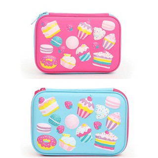 กล่องดินสอ smiggle  ลายนูน 3 มิติ ลายนูน 3D ลาย คัพเค้ก