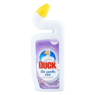 น้ำยาขจัดคราบโถสุขภัณฑ์ เป็ด แอคชั่น เจล กลิ่น ลาเวนเดอร์ 500 มล.  LIQUID TOILET CLEANER DUCK ACTION GEL LAVENDER 500ML