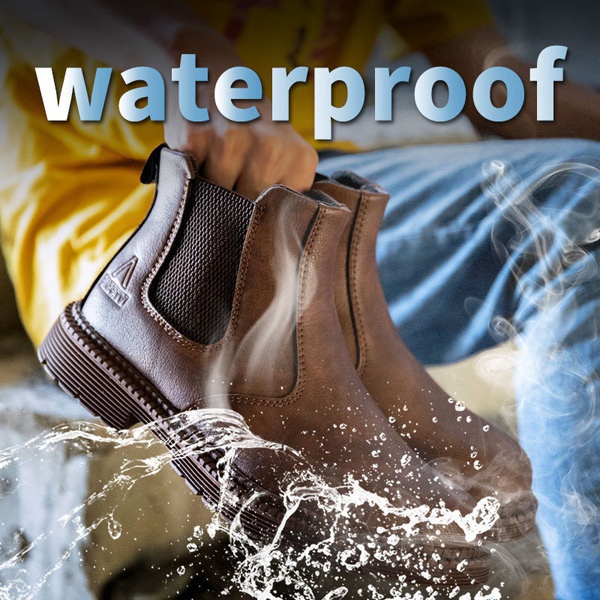 หนังแท้ %ทน เท่ คุ้ม! รองเท้าเซฟตี้ หัวเหล็ก safety shoes leather ใส่ทำงาน ใส่เที่ยว ช่าง วิศวะ เชฟ หนังแท้หัวเหล็ก