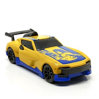 Majorette Fiction Racer Collection Yellow / Blue - Blue Base /scale 1/64 (3 inches) Ref 911 no Package