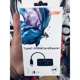 SD Card Reader USB 2.0 เครื่องอ่านการ์ด Micro TF SD Reader สมาร์ทการ์ดหน่วยความจำประเภท C เครื่องอ่านการ์ด