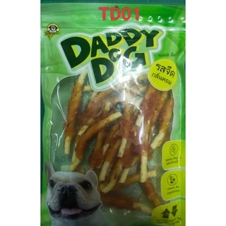 daddy dog ผลิตภัณฑ์ไก่อบแห้ง 300g
