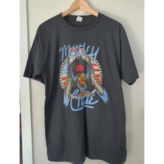 7BSm /Motley Crue T-shirt เสื้อยืด! เสื้อยืดคอกลมผ้าฝ้าย