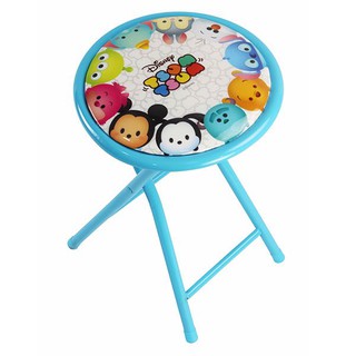 🔥*พร้อมส่ง*🔥 เก้าอี้พับ ทรงกลม รุ่น 813H ลายซูมซูม Disney Tsum Tsum Foldable Chair No.813H